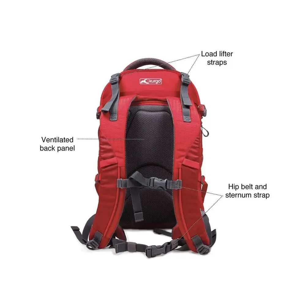 Kurgo Small G-Train Backpack Dog and Cat Carrier - Red
